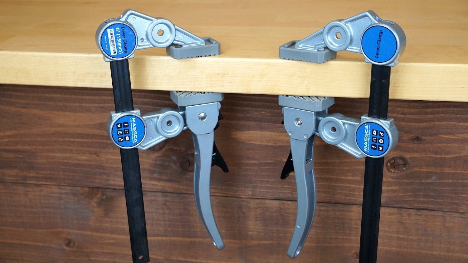 Massca Lever Clamp | 6 Inches | Woodworking | Hamilton Lee Supply