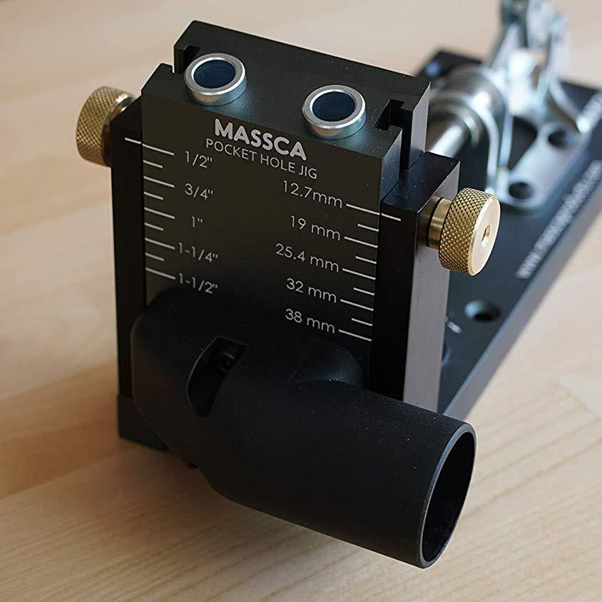 Massca M1 Aluminum Pocket Hole Jig System | Woodworking | Hamilton Lee Supply