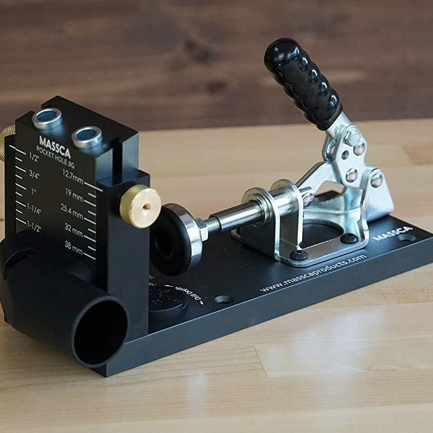 Massca M1 Aluminum Pocket Hole Jig System | Woodworking | Hamilton Lee Supply
