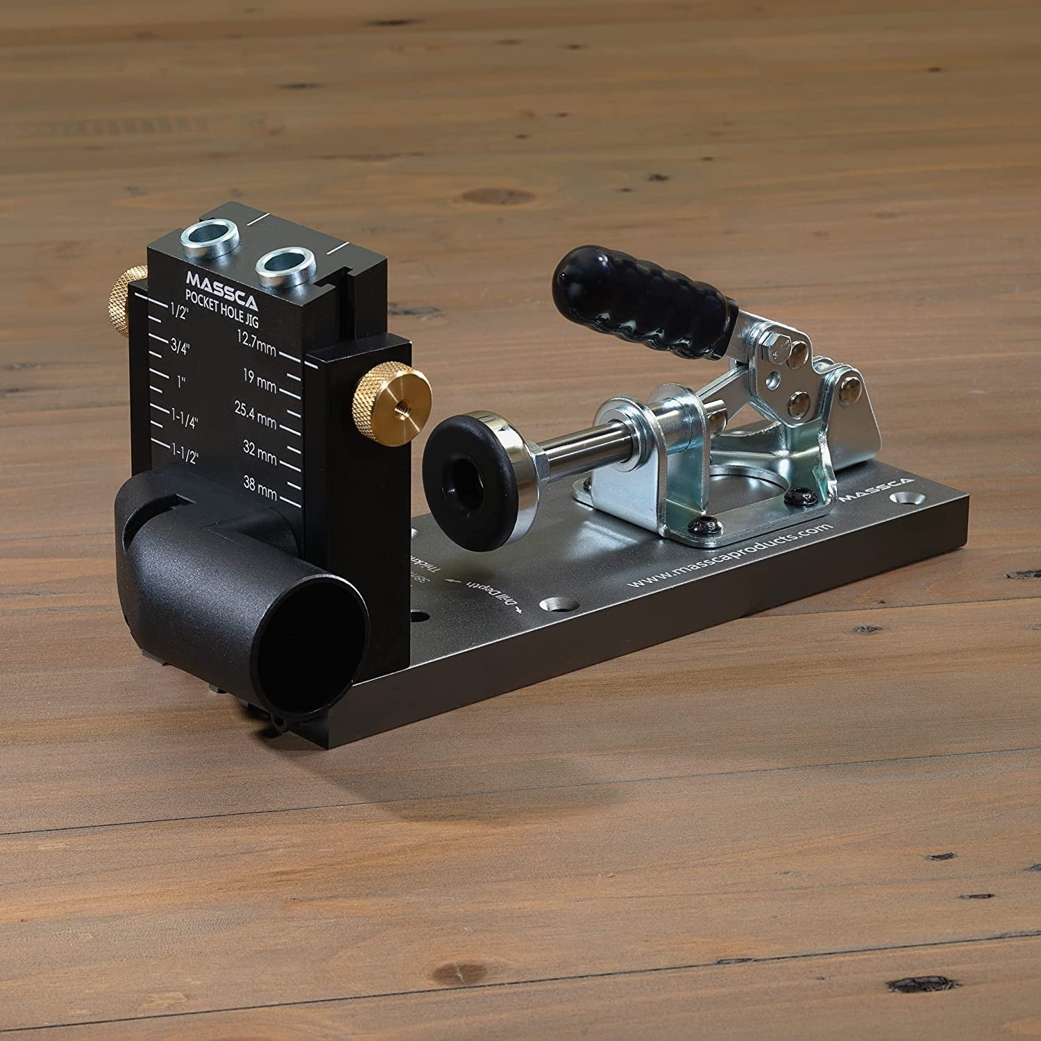 Massca M1 Aluminum Pocket Hole Jig System | Woodworking | Hamilton Lee Supply