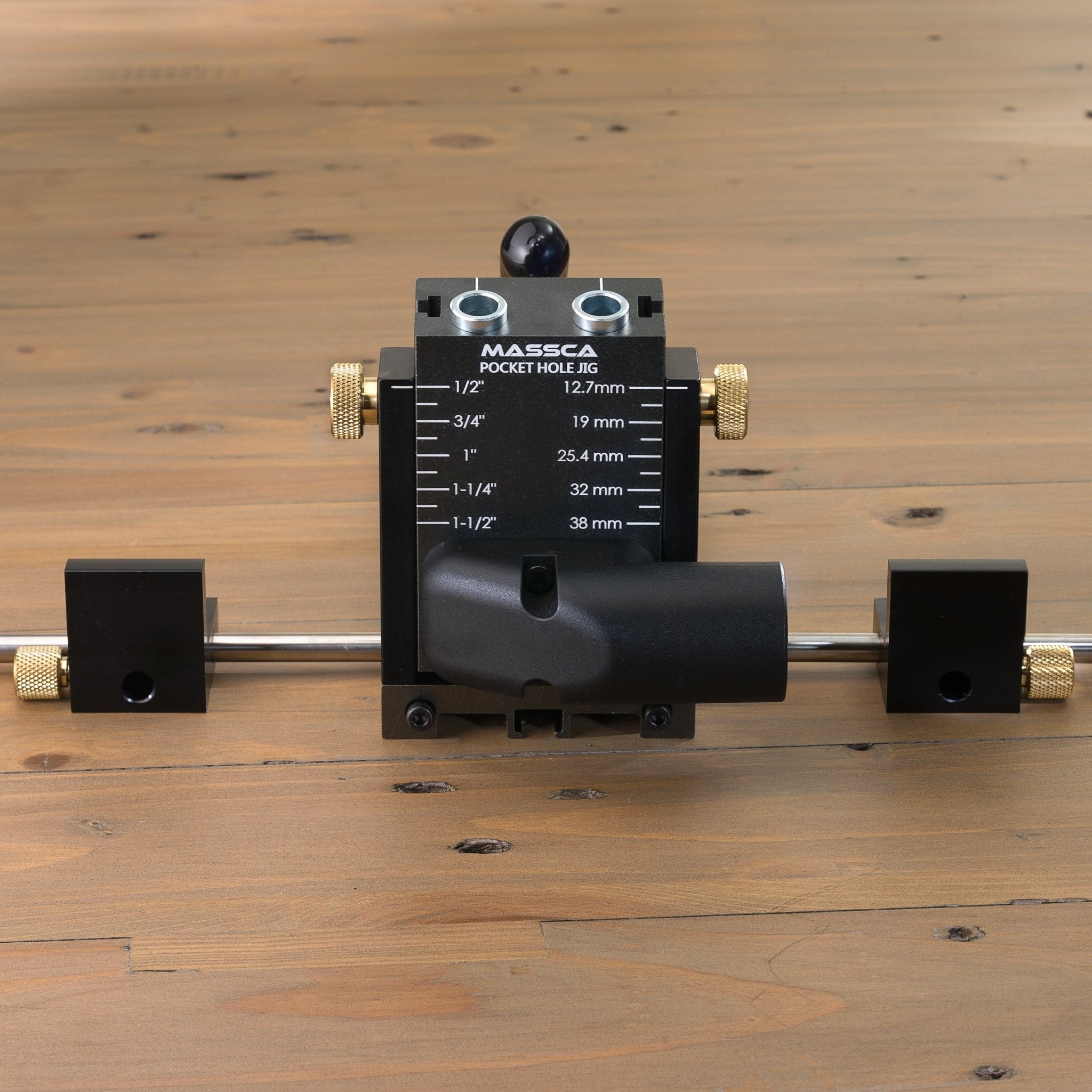 Massca M2 PRO Aluminum Pocket Hole Jig System | Bundle #6 | Woodworking | Hamilton Lee Supply