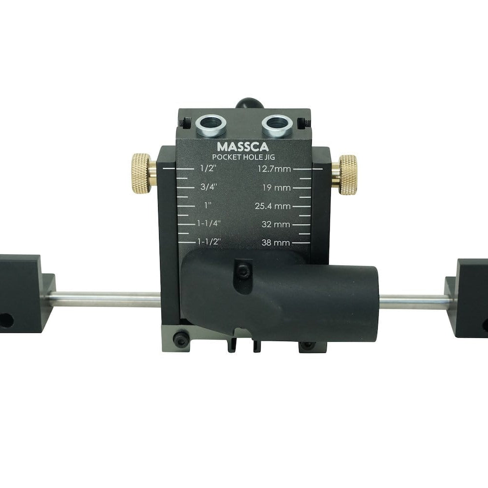 Massca M2 PRO Aluminum Pocket Hole Jig System | Woodworking | Hamilton Lee Supply
