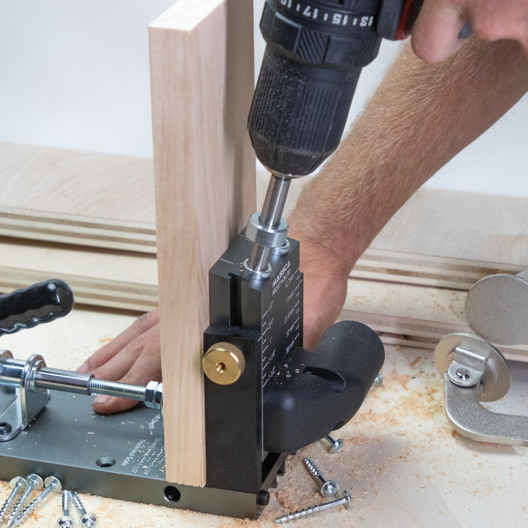 Massca M2 PRO Aluminum Pocket Hole Jig System | Woodworking | Hamilton Lee Supply
