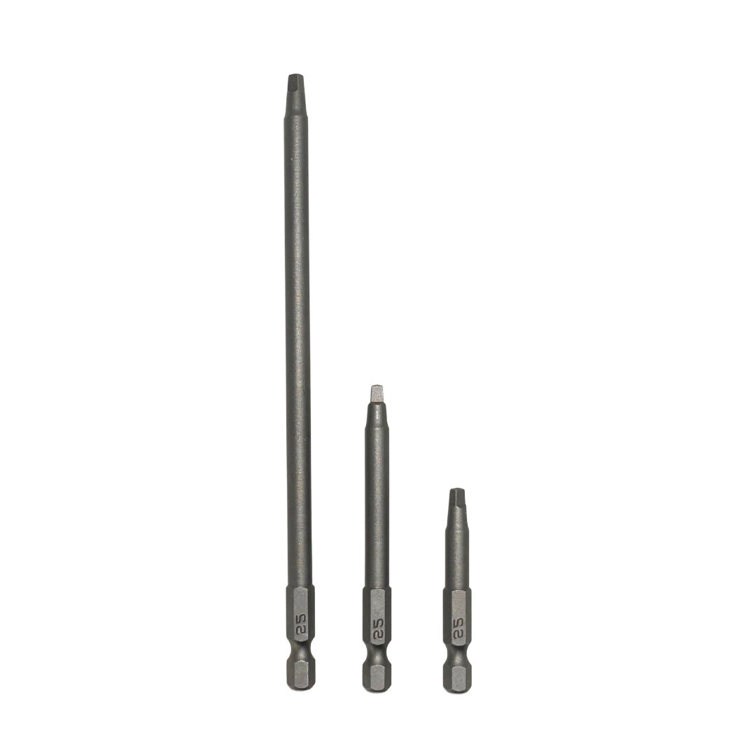 Massca No.2 Square Driver Bit Set | 3 Sizes | Woodworking | Hamilton Lee Supply