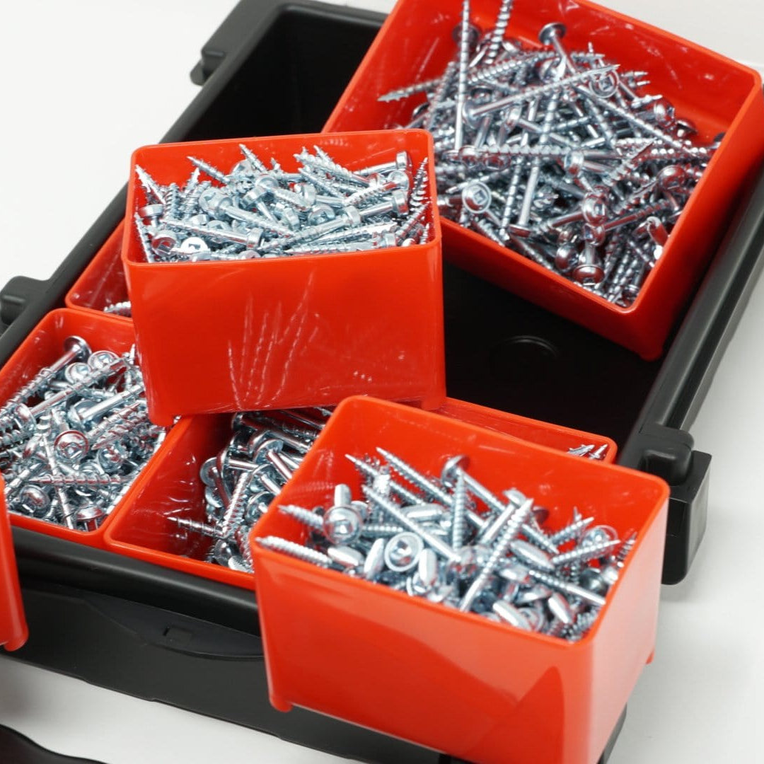Massca Products | Pocket-Hole Screw Kit 1000 Units | Self Tapping Zinc Plated Screws | Woodworking | Massca Products