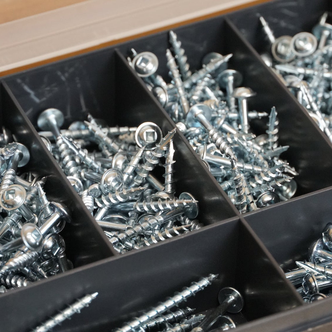 Massca Products | Pocket-Hole Screw Kit 500 Units | Self-Tapping Zinc Plated | Woodworking | Massca Products