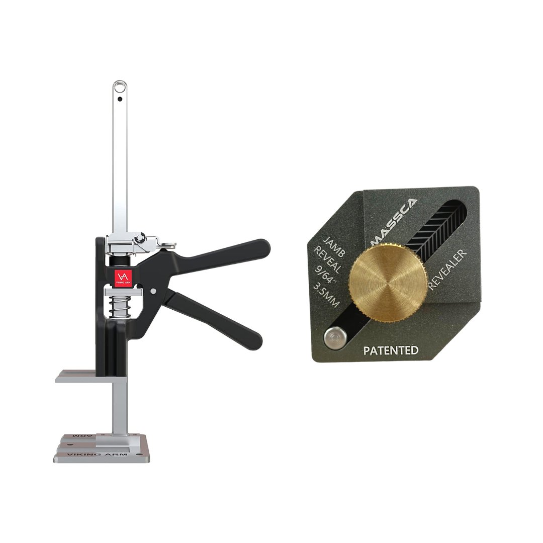 Massca Products | Viking Arm + Massca Revealer Trim Carpentry Tool | Woodworking | Massca Products