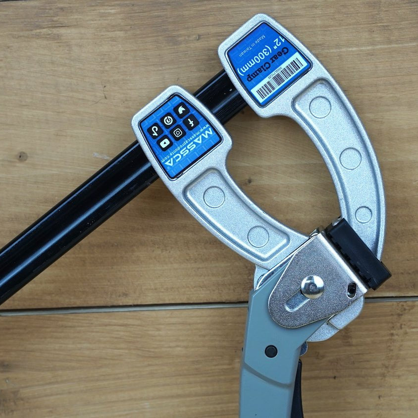 Massca Quick Gear Clamp | 12 Inches | Woodworking | Massca Products