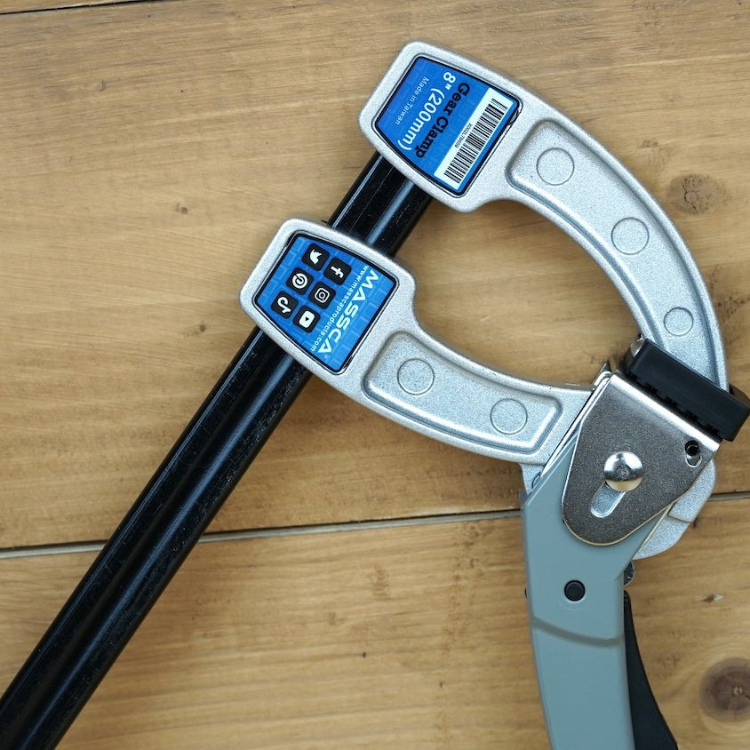 Massca Quick Gear Clamp | 8 Inches | Woodworking | Massca Products