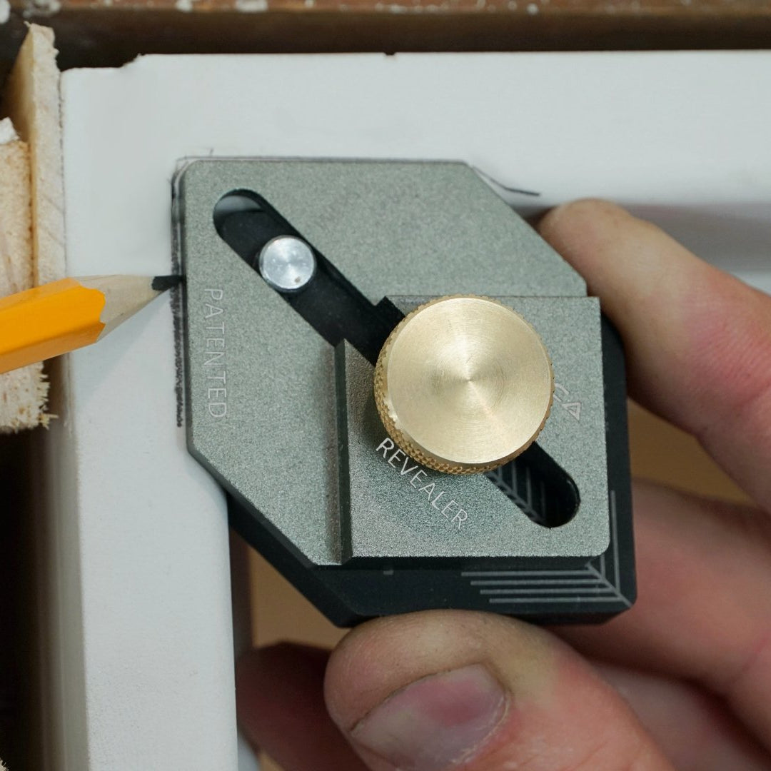 Massca Revealer Trim Carpentry Tool and Finish Ruler Multitool | Woodworking | Massca Products