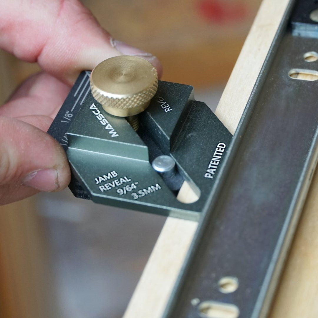 Massca Revealer Trim Carpentry Tool and Finish Ruler Multitool | Woodworking | Massca Products