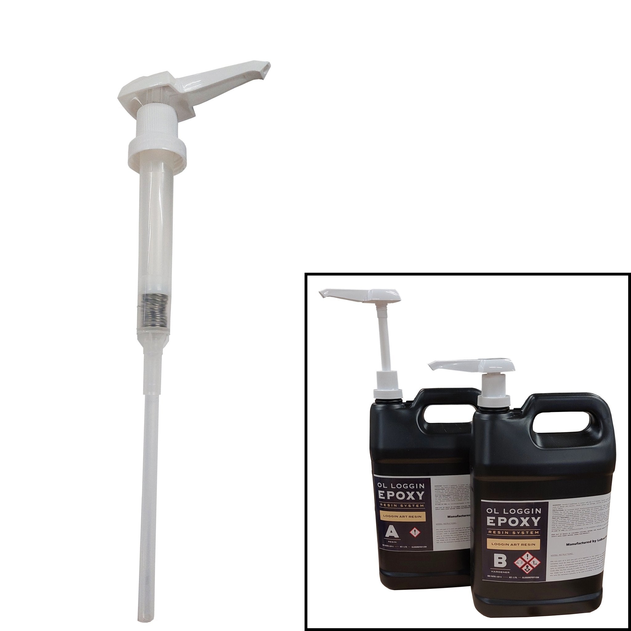 Ol Loggin Epoxy Pump System | | Hamilton Lee Supply