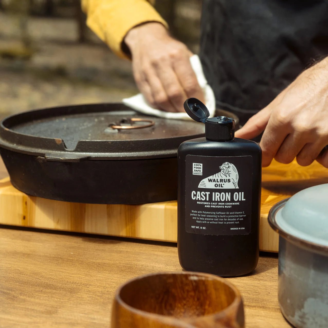 Walrus Oil Cast Iron Oil | Finish | Hamilton Lee Supply