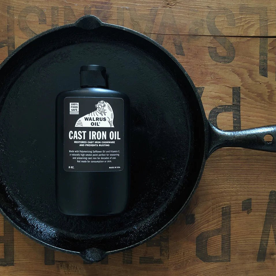 Walrus Oil Cast Iron Oil | Finish | Hamilton Lee Supply