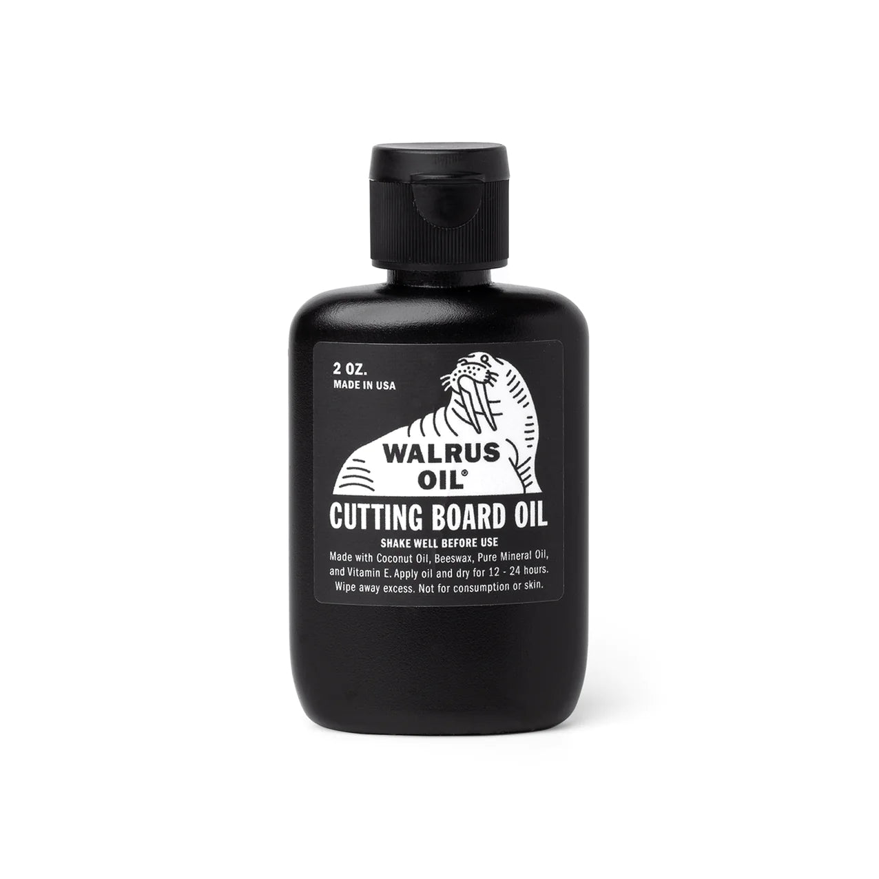Walrus Oil Cutting Board Oil 2OZ Bottle (Case Pack) | Finish | Hamilton Lee Supply