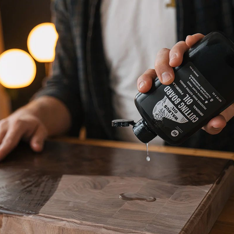 Walrus Oil Cutting Board Oil and Wood Wax Bundle | Finish | Hamilton Lee Supply