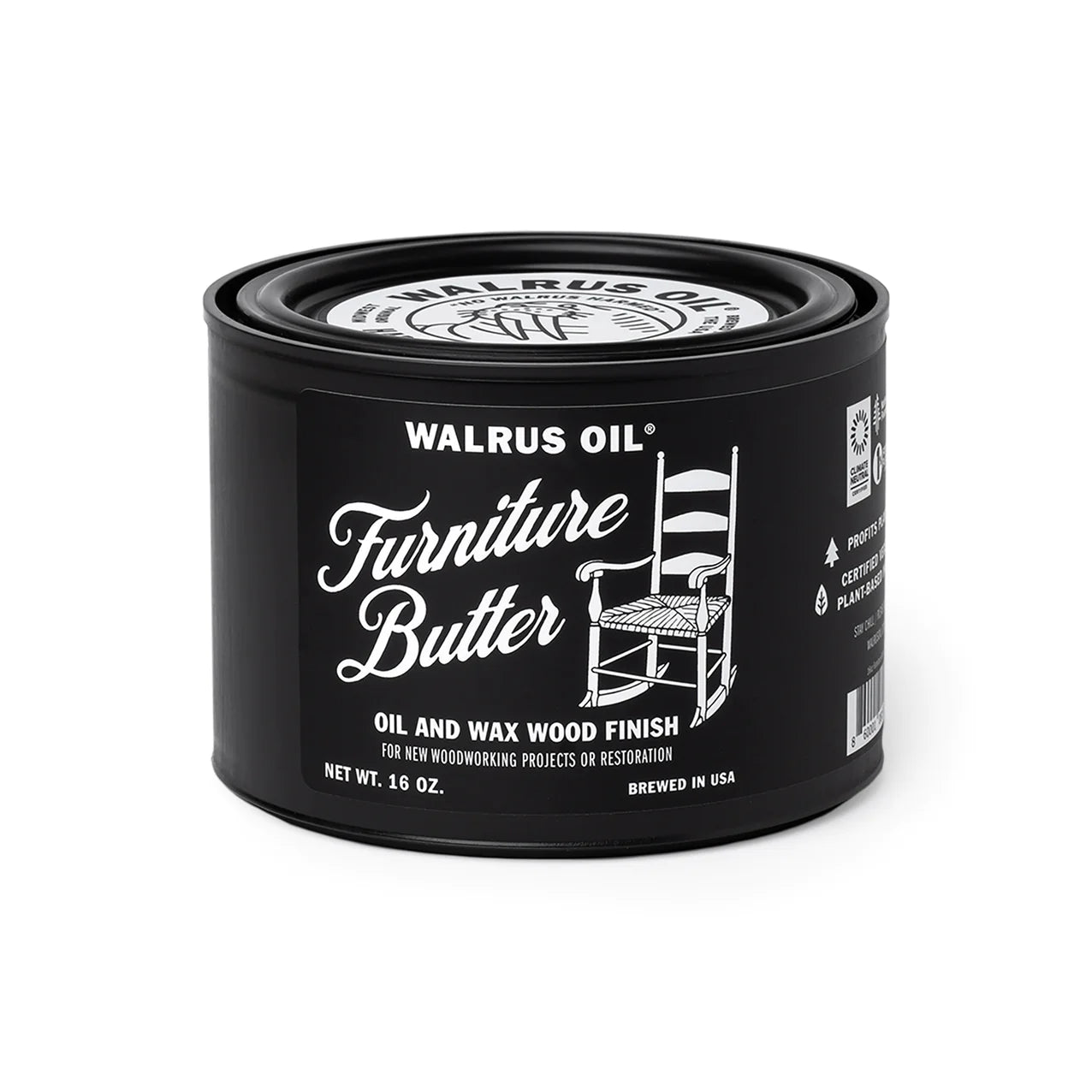 Walrus Oil Furniture Butter 16oz | Finish | Hamilton Lee Supply