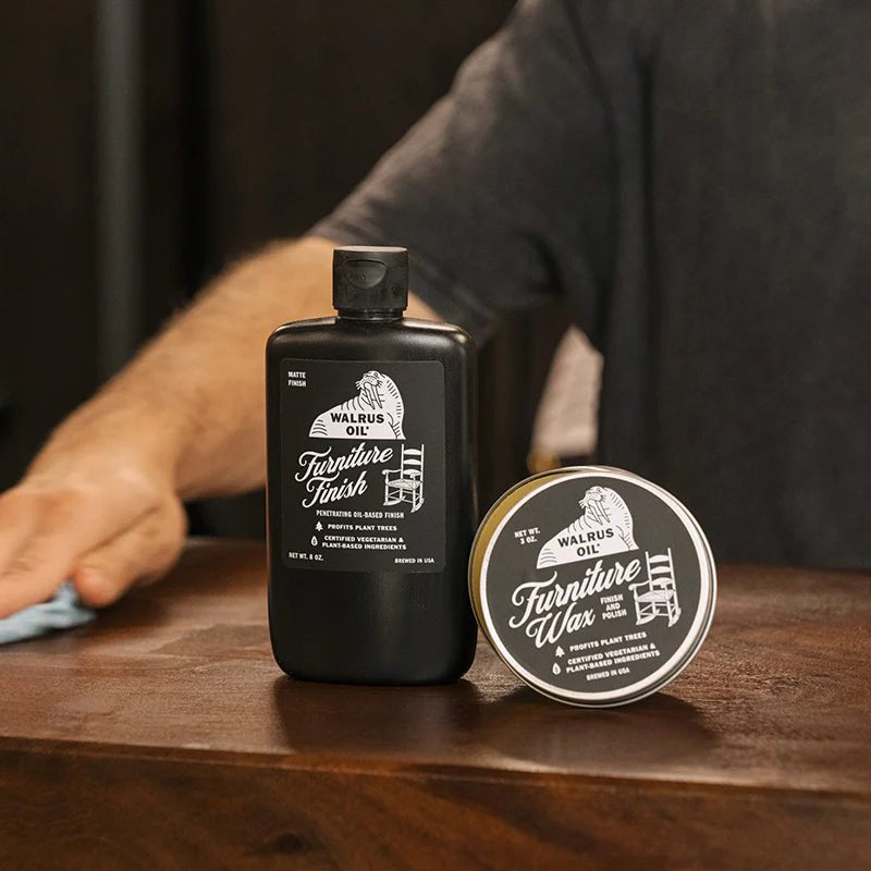 Walrus Oil Furniture Finish and Wax Bundle | Finish | Hamilton Lee Supply