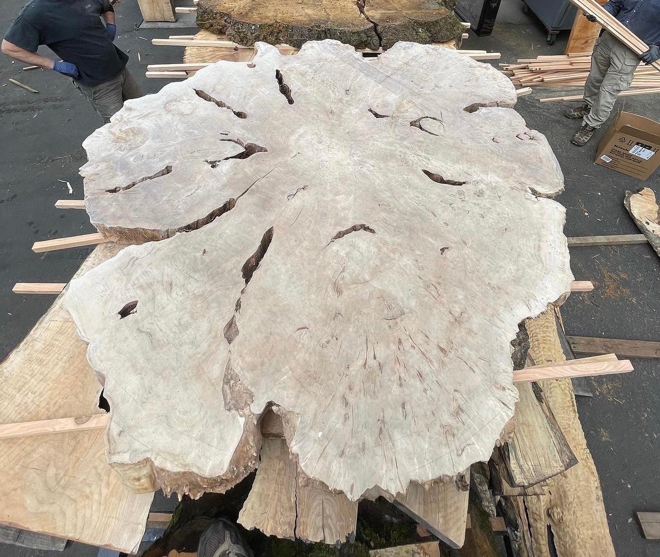 Cross Cut Slabs - Hamilton Lee Supply