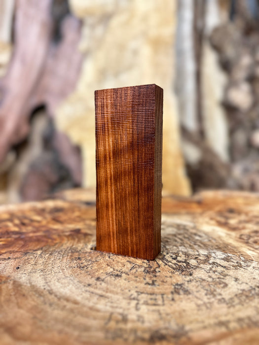 Redwood Burl Knife Scale Blank