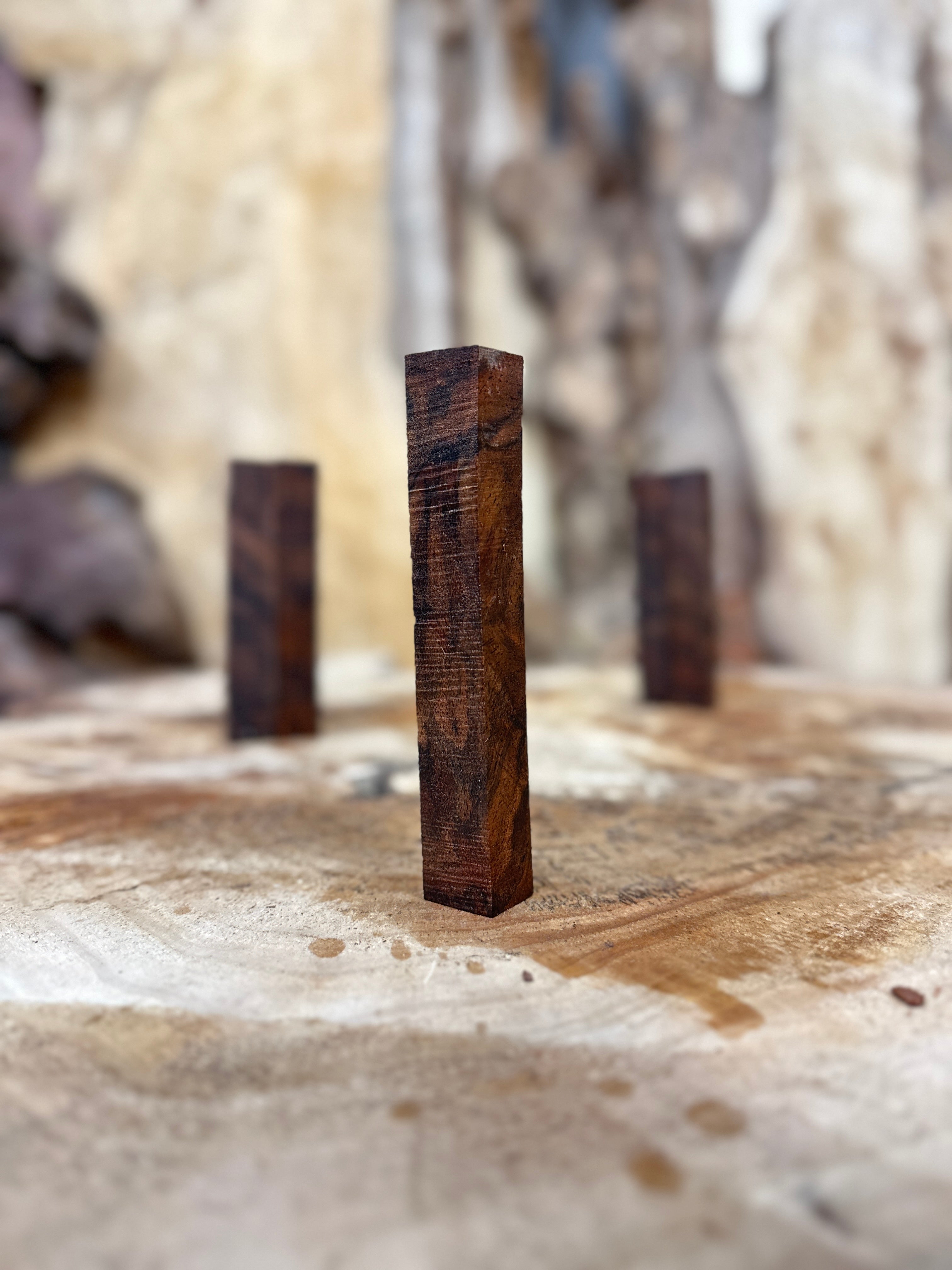 Black Walnut Pen Blanks 5 Pack Bundle | Black Walnut | Hamilton Lee Supply