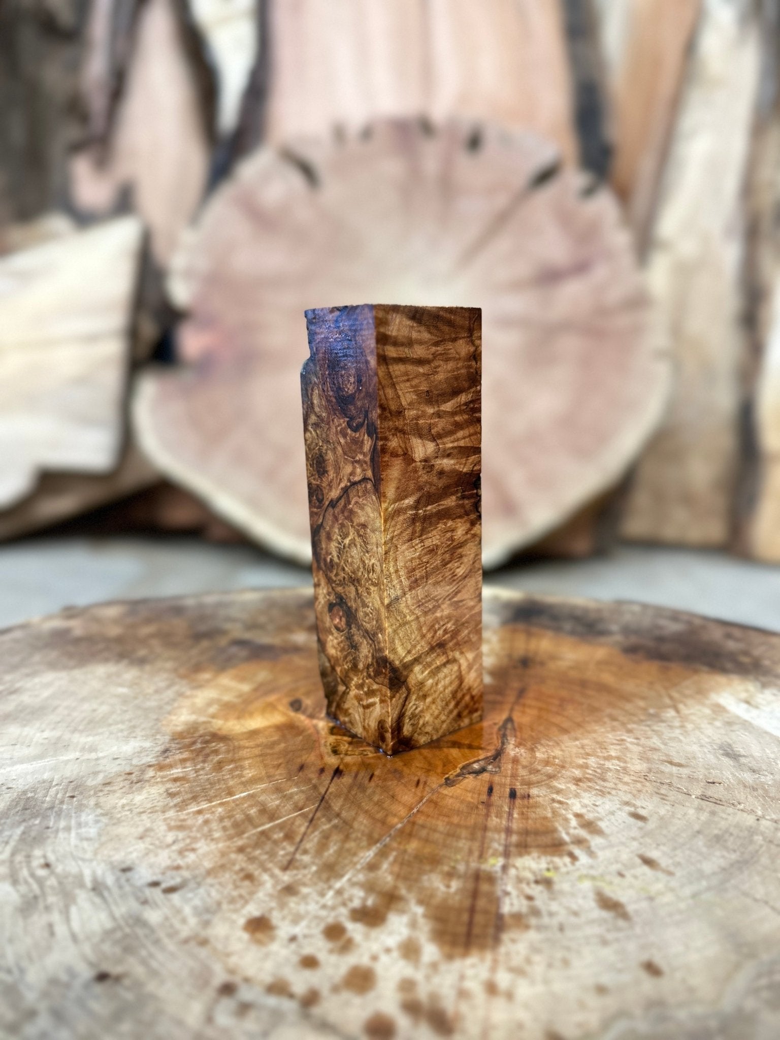 Big Leaf Maple Call Blank | Call Blank | DGB Woodworks