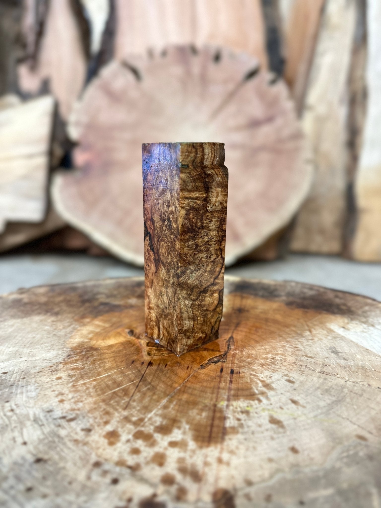 Big Leaf Maple Call Blank | Call Blank | DGB Woodworks