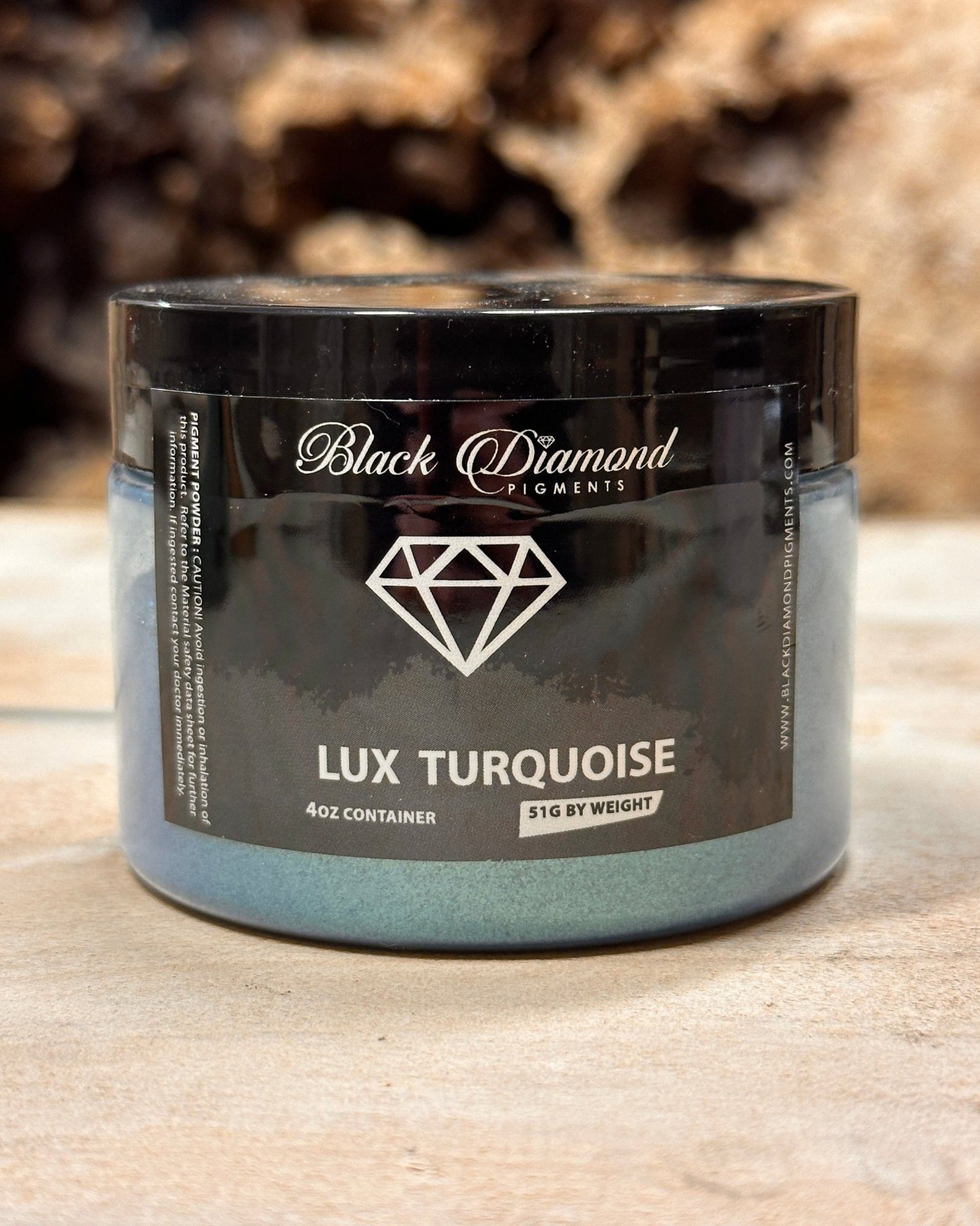 Black Diamond Pigments - Lux Turquoise - 42g | Mica Pigment | Black Diamond Pigments