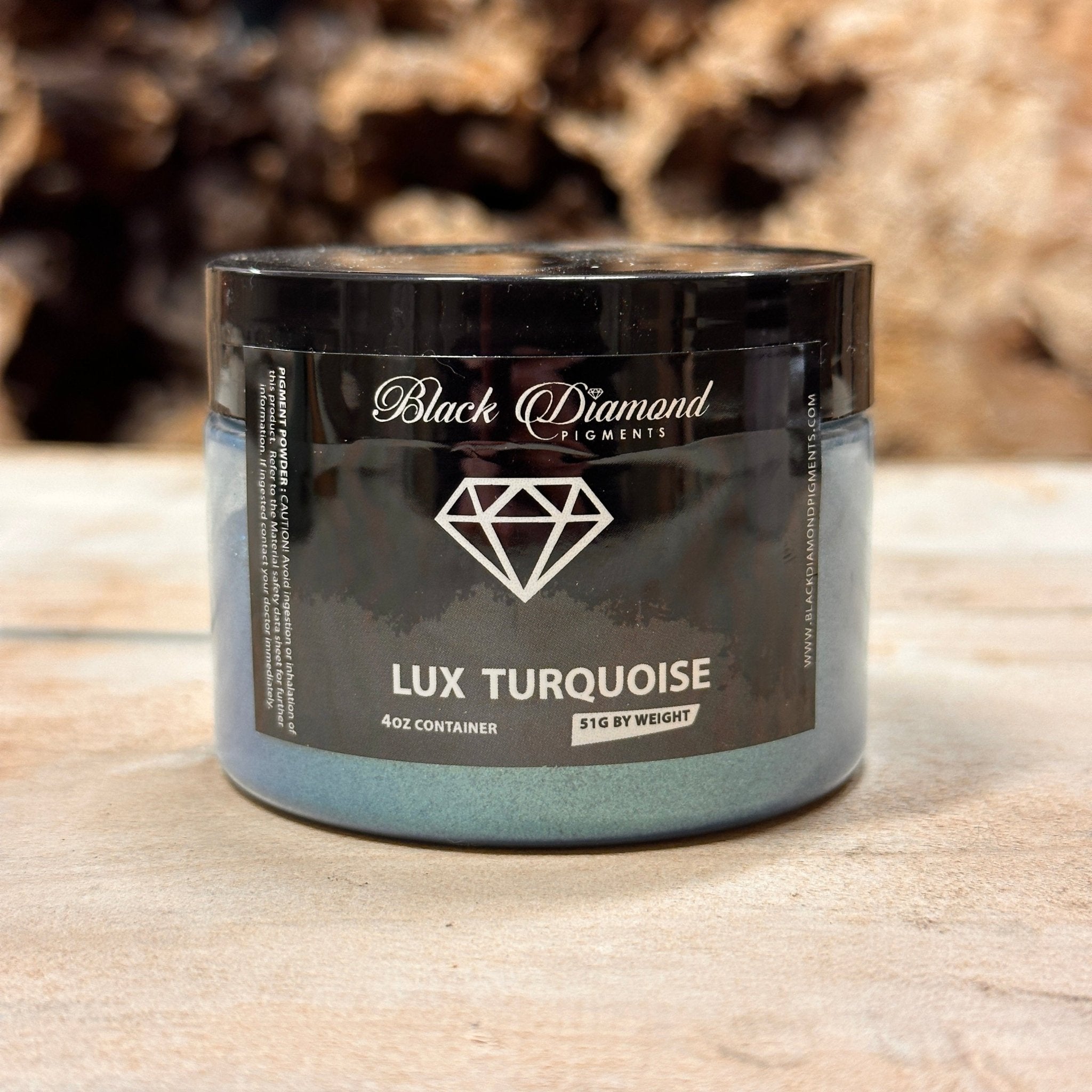 Black Diamond Pigments - Lux Turquoise - 42g | Mica Pigment | Black Diamond Pigments