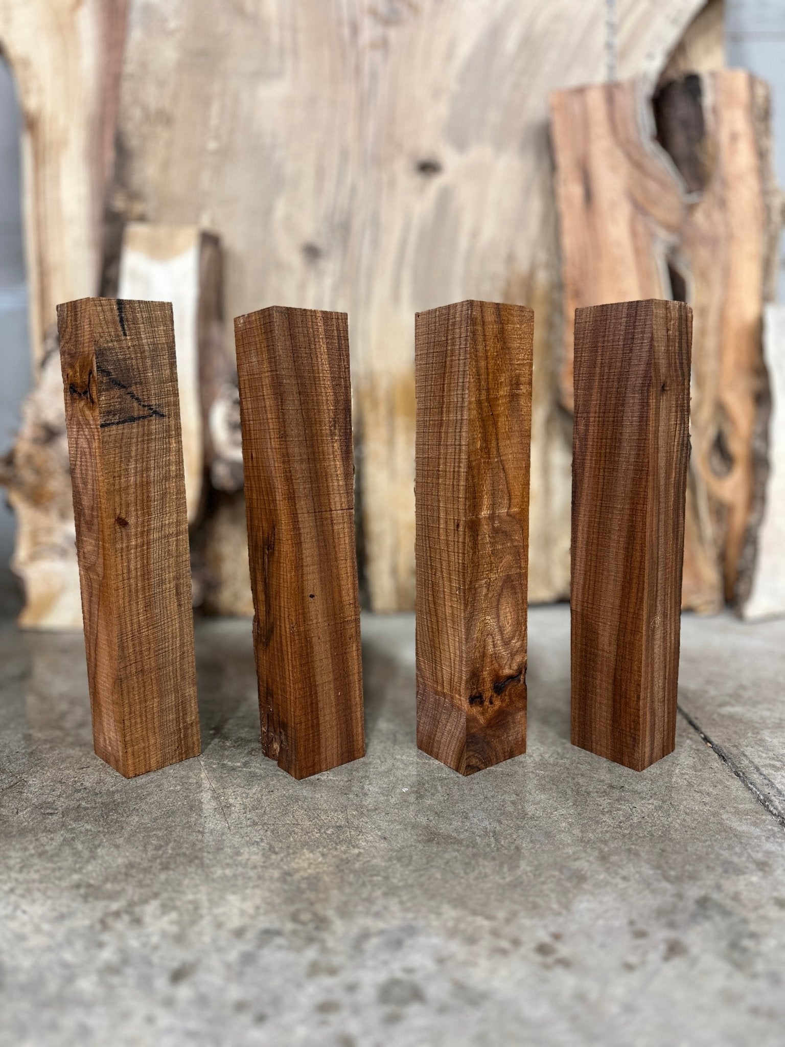 Elm Blanks 4 Pack Bundle | Turning Blank | DGB Woodworks