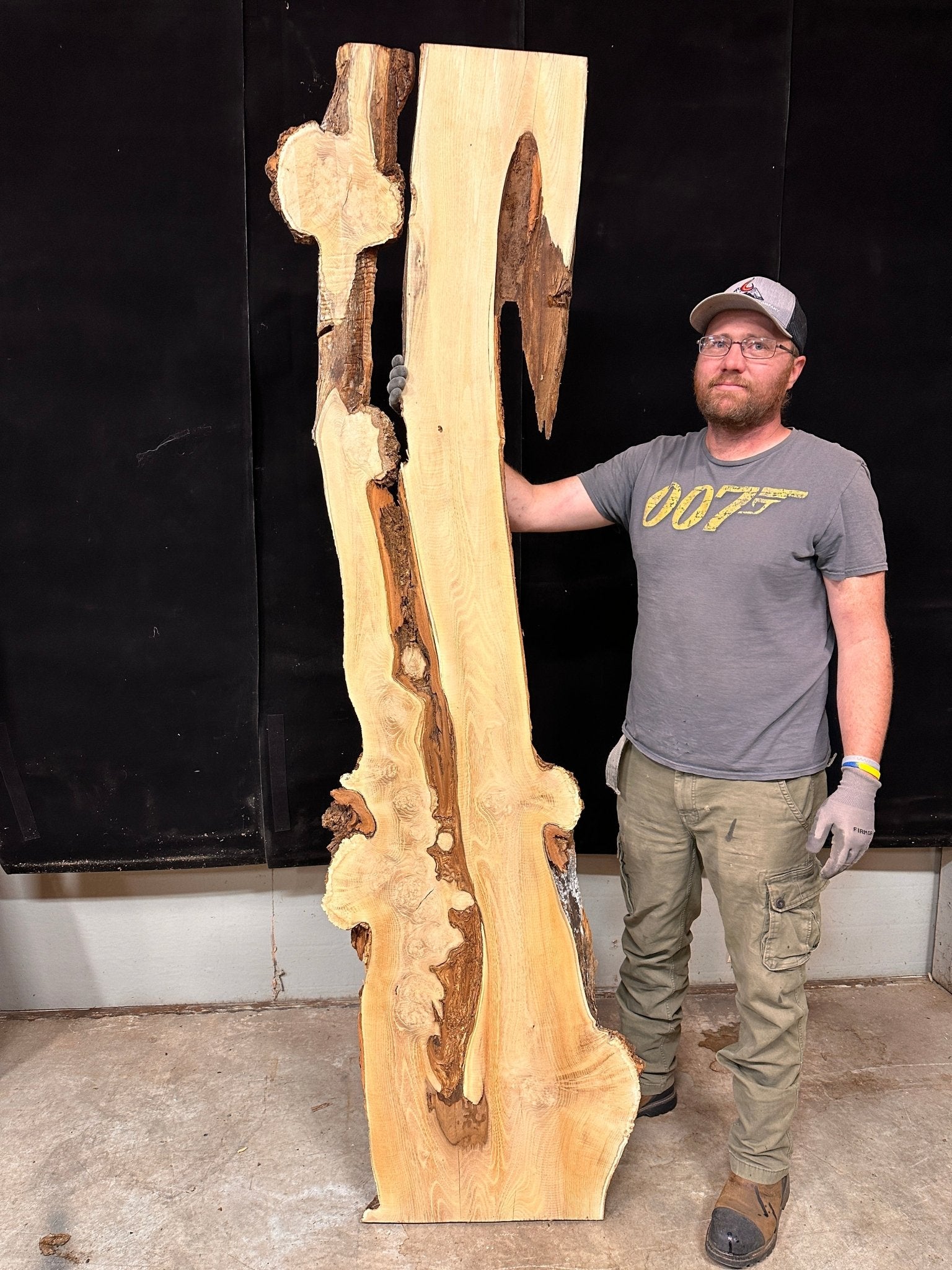 LiveEdge Black Locust | Black Locust | Double Diamond