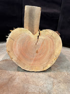 LiveEdge Douglas Fir Heart Shaped Cookie | Douglas Fir | Double Diamond