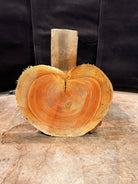 LiveEdge Douglas Fir Heart Shaped Cookie | Douglas Fir | Double Diamond