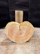 LiveEdge Douglas Fir Heart Shaped Cookie | Douglas Fir | Double Diamond