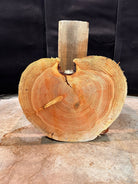 LiveEdge Douglas Fir Heart Shaped Cookie | Douglas Fir | Double Diamond