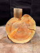 LiveEdge Douglas Fir Heart Shaped Cookie | Douglas Fir | Double Diamond