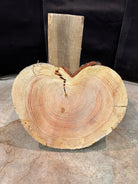 LiveEdge Douglas Fir Heart Shaped Cookie | Douglas Fir | Double Diamond