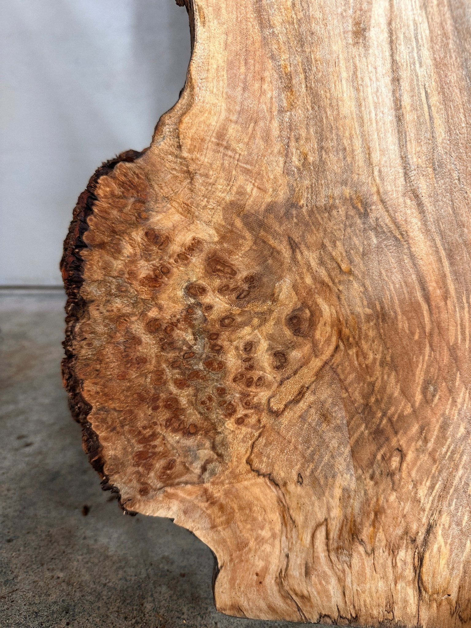 LiveEdge Silver Maple | Black Locust | Double Diamond