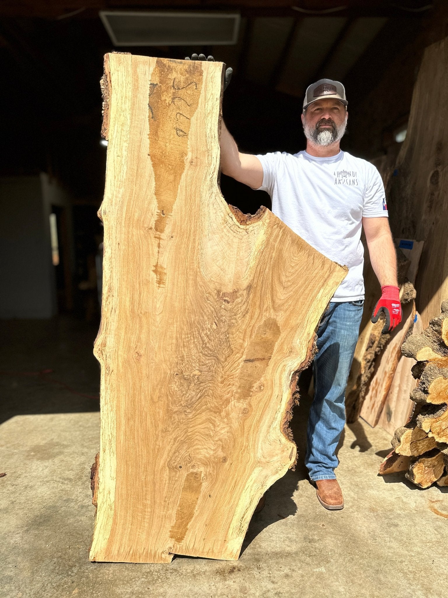 LiveEdge White Oak | White Oak | Double Diamond