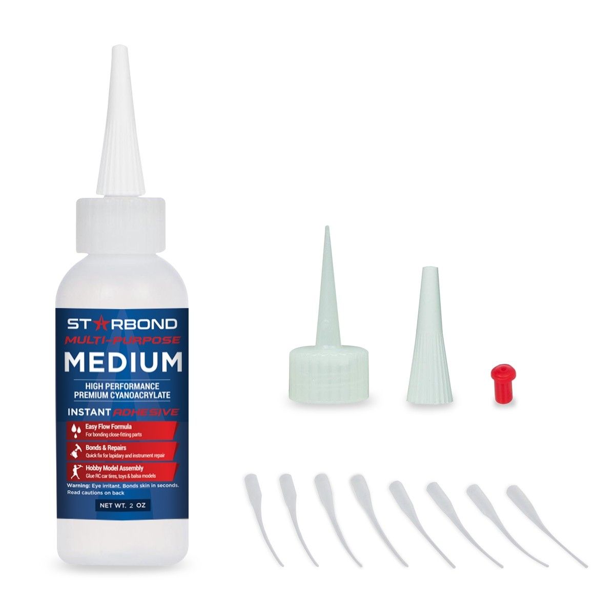 Starbond Medium Clear CA Glue and Stabilized Pen Blank Bundle | Adhesive | Starbond