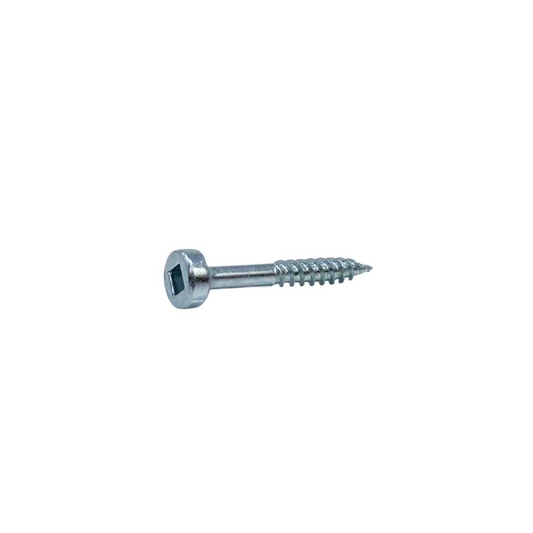 1'' Fine Thread #6 Zinc Pocket Hole Screws - 200 Screws | Woodworking | Hamilton Lee Supply