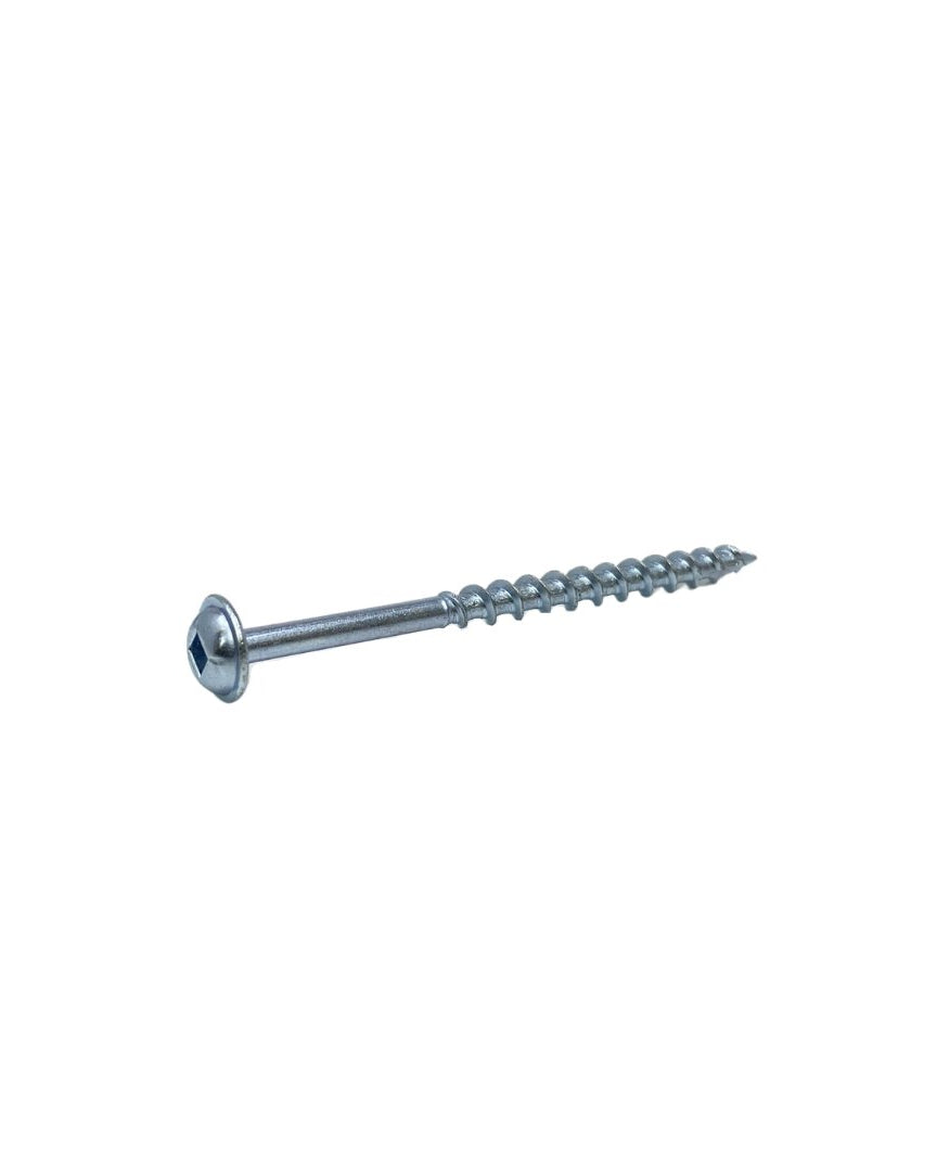 2-1/2'' Coarse Thread #8 Zinc Pocket Hole Screws - 100 Screws | Woodworking | Hamilton Lee Supply