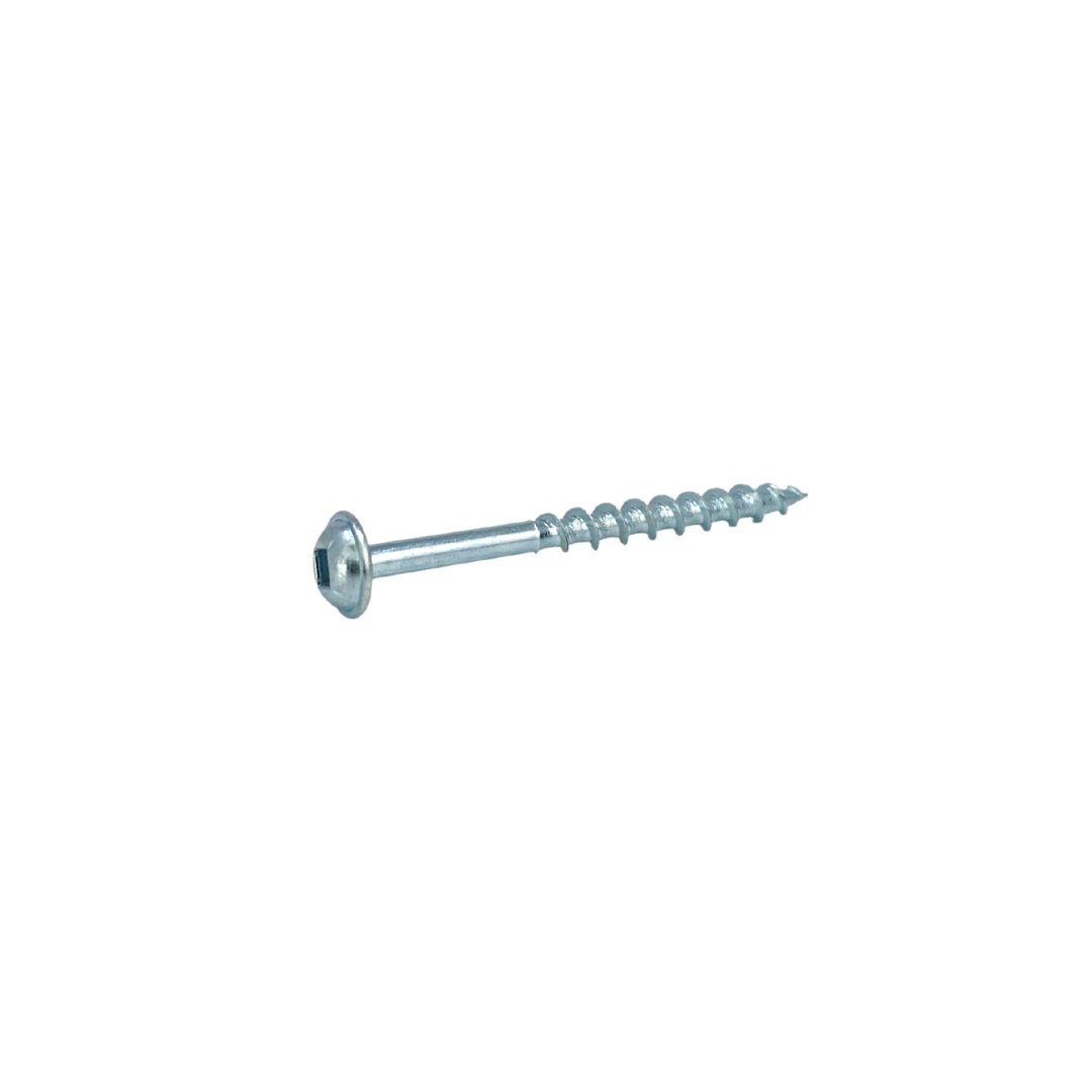2'' Coarse Thread #8 Zinc Pocket Hole Screws - 100 Screws | Woodworking | Hamilton Lee Supply