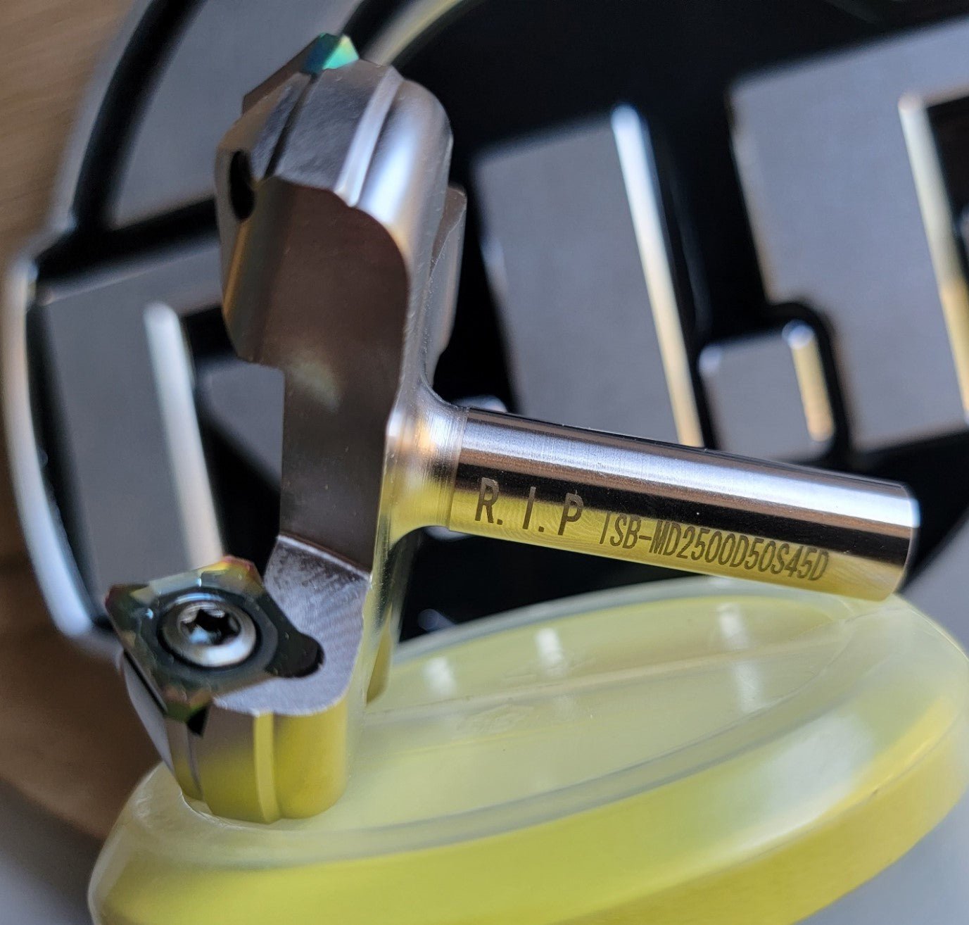 R.I.P. Precision Tools 2.5" Surfacing Bit - Slab Slayer- 1/2" Shank | Flattening Bit | Hamilton Lee Supply