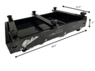 Ahonui Artisans Jess Crow - Signature Series - Black HDPE Reusable Epoxy Form 20.5" x 12.5" x 2" | HDPE Mold | Hamilton Lee Supply
