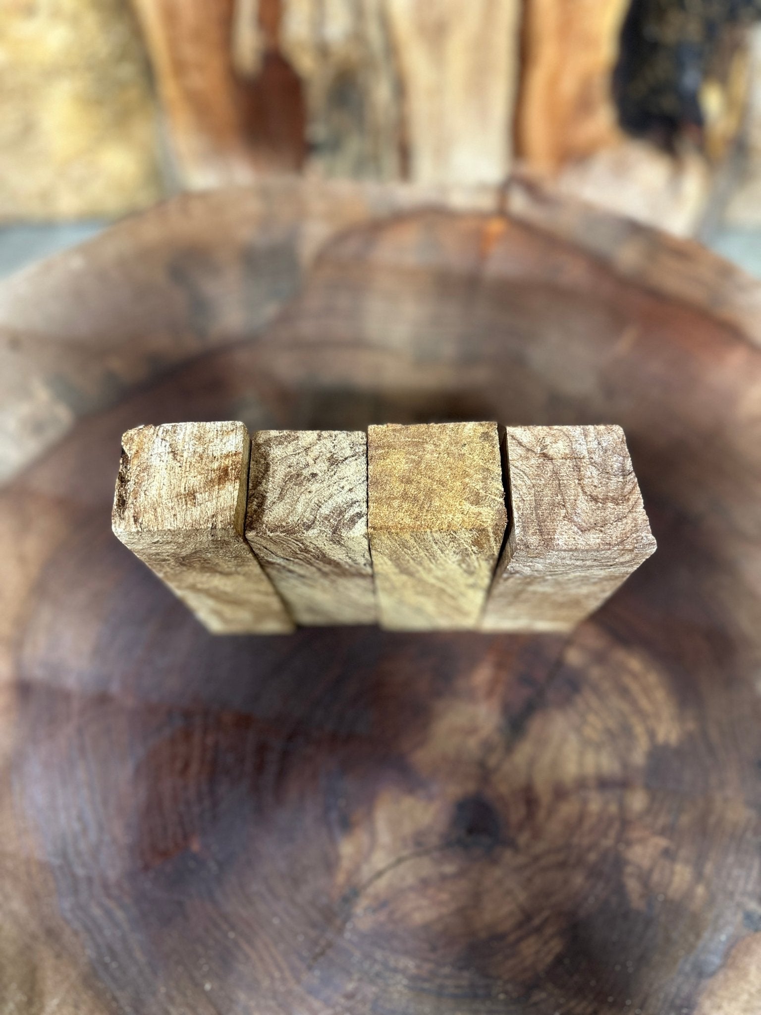 Big Leaf Maple Call Blanks 4 Pack Bundle | Big Leaf Maple | Hamilton Lee Supply