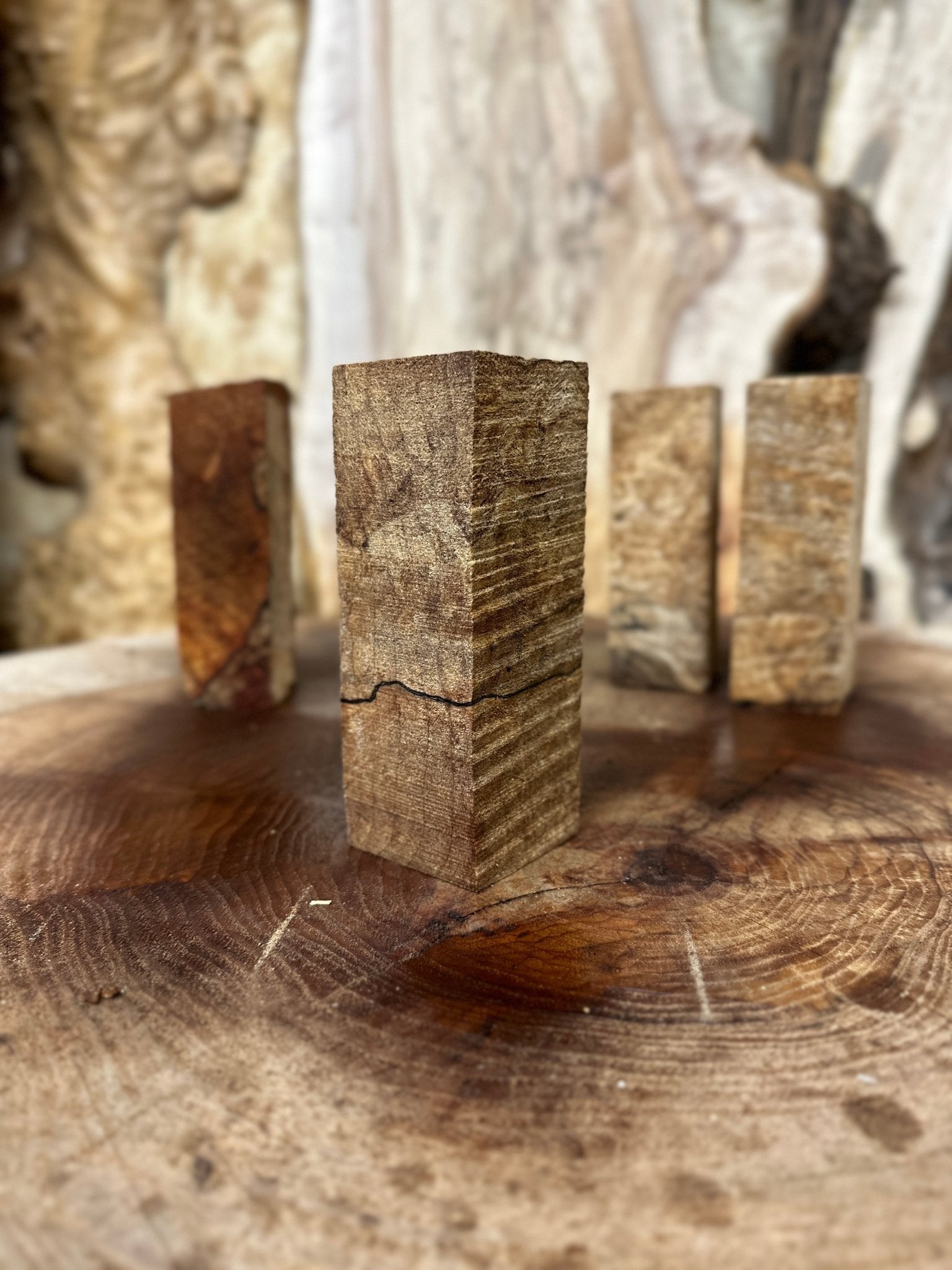 Big Leaf Maple Call Blanks 4 Pack Bundle | Big Leaf Maple | Hamilton Lee Supply