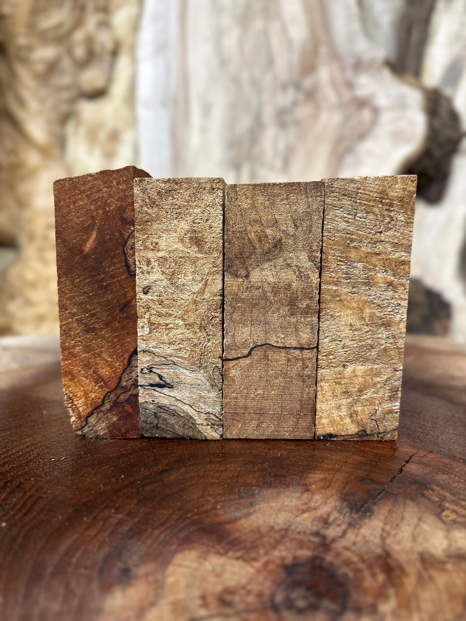 Big Leaf Maple Call Blanks 4 Pack Bundle | Big Leaf Maple | Hamilton Lee Supply