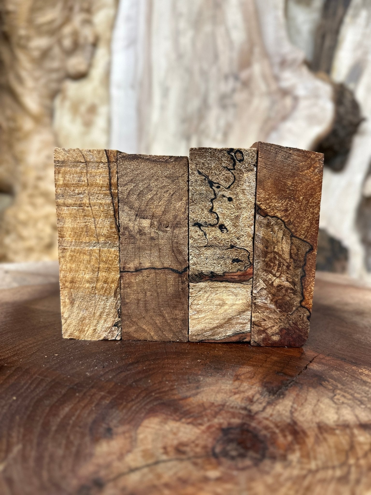 Big Leaf Maple Call Blanks 4 Pack Bundle | Big Leaf Maple | Hamilton Lee Supply