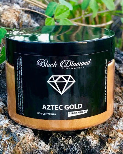 Black Diamond Pigments - Aztec Gold - 51g | Mica Pigment | Hamilton Lee Supply